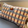 Juego de Cama de Algodón 100% Puro Cepillado Otoño e Invierno Juego de Cuatro Piezas Funda de Edredón Individual Bordada de Algodón 100% Juego de Tres Piezas para Dormitorio