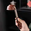 Pinza para té de titanio puro de una sola pieza, de alta gama, ligera y lujosa, para taza de té, pinza para té, accesorios para preparar té, ceremonia del té