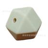 Cuentas de Silicona Color Caramelo Hexagonales 14mm 17mm Cuentas Octagonales Mordedor para Bebés DIY Pulsera Collar Sueltas