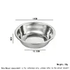 Comedero para Perro Acero Inoxidable Plato para Mascota Cuenco para Perro Cuenco para Gato Suministros para Perro Cuenco para Gato Comedero para Perro Suministros para Mascota
