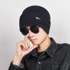 Sombrero de Punto de Invierno para Hombre Color Rizado Exterior Viaje Sombrero de Lana Simple Juvenil Cómodo Cálido a Prueba de Frío Sombrero para el Frío