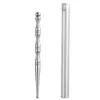 Varilla de Acero Inoxidable para Puntos de Acupuntura..Herramienta de Belleza y Bienestar. Puntos de Acupuntura de los Meridianos para Ojos, Rostro y Pies. Palo de Masaje para Estirar y Desbloquear Músculos