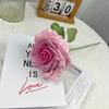 Producto Terminado Rosa Tailandesa Tejido a Mano, Ramo de Flores de Hilo, Regalo de Decoración para el Hogar, Flor Eterna, Gypsophila