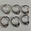 Venta Directa de Fábrica Llavero con Anilla Plana con Abertura y Cadena, Cadena de Llavero de Metal, Diseño Creativo Portátil, Aleación de Zinc