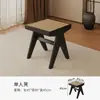 Nueva Mesa de Té para Balcón Estilo Chino con Bandeja de Té de Piedra Almacenamiento de Tetera Soporte para Té Mesa Pequeña para el Hogar Madera Maciza Mesa Simple para Preparar Té
