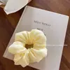 Estilo Ins Coreano Novo Scrunchie Colorido Macaron Cor Sólida Espesso Prendedor de Cabelo Doce Fofo Acessório de Cabelo para Coque para Mulheres