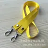 Atacado de fábrica cordão para crachá cordão para celular por transferência térmica alça de poliéster pode ser personalizado atacado cordão com gancho duplo