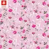 Verano 40 tela estampada de algodón estilo pastoral ropa de mujer ropa de niño camisa de vestir tela para cheongsam en stock venta al por mayor