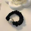 Cuerda para el Cabello para Mujer, Diadema de Perlas, Cuerda para el Cabello, Goma Elástica Femenina, Cola de Caballo Alta, Cuerda para el Cabello, Nueva Goma Elástica de Perlas Artificiales de Celebridad de Internet