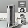 Mini Garrafa Térmica Pura Titânio Copo de Água Portátil de Alto Valor Infusor de Chá Copo de Bolso de Alta Qualidade Compacto Copo de Titânio Conjunto de Presente