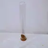 Garrafa de flor seca selada concha de contador mensagem presente buquê de flor seca espécime de planta decoração vaso de desejo