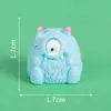 Decorações de Micro Paisagem de Monstros Pequenos Curativos Fofas Curativos para Desktop de Computador Mesa de Trabalho Japonesa Pequenos Enfeites