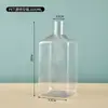 Botella de Jarabe Comercial para Tienda de Té con Leche, Dispensador Manual de Jugo de Frutas, Bomba Dosificadora de Presión con Cabezal de Vidrio