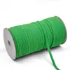 Cor 3-6mm cinto de cavalo bolsa de vestuário elástico de alta elasticidade punho elástico de borracha cinto de corrida de cavalo cinto plano