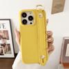Adecuado para Iphone16Promax Soporte de Pulsera con Textura de Guijarros Apple 15/14Pro Gancho Cubierta Protectora Anticaídas