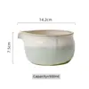 Cuencos de matcha personalizados, cuencos de té de cerámica vidriada en degradado, soportes para batidores de té, juegos de cuencos de té de la dinastía Song y cuencos de té para moler té
