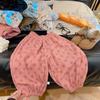 Calças de Veludo Cotelê Infantil Estilo Western Outono Novo Meninos e Meninas Bebê Primavera Calças Casuais Calças Harlan Calças da Moda Infantil