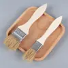 Conjunto Atacado Pincel para Churrasco Cerdas de Porco Pincel para Temperos de Assar e Churrasco Cabo de Madeira Pincel de Pintura Pincel de Pintura Lã Pincel