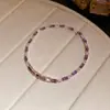 Pulseira com Fecho Retangular de Zircônia Estilo Coreano Ins, Luxo Leve, Sensação de Alta Qualidade, Pulseira de Nicho, Acessório de Mão Versátil e Elegante para Mulheres