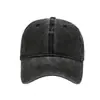 Boné de Baseball Lavado Transfronteiriço Protetor Solar Retro Publicitário de Trabalho Boné Desgastado Masculino Algodão Puro Desgastado Logo Bordado