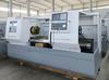 Torno CNC CK6150 de tres máquinas de Shandong, torno CNC horizontal de riel duro de gran apertura 6150