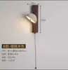 Luz de espelho LED frontal para lavatório de banheiro, penteadeira minimalista retrô japonesa, lavatório, luminária de parede rotativa para iluminação de quadros