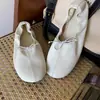 2026 Nuevos Zapatos de Ballet Planos con Lazo Nicho Cómodos Sin Cordones Zapatos Individuales Suela Suave Mocasines Versátiles Para Mujer