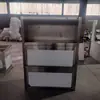 Gabinete Armario de Acero Inoxidable 304 de Cuatro Puertas con Cajones Gabinete de Almacenamiento para Cocina Gabinete de Almacenamiento para Hotel