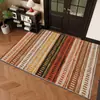Felpudo de Entrada para Uso Doméstico, Felpudo de Bucle de Seda Estilo Americano para Vestíbulo, Antideslizante, Personalizable, Raspa la Suciedad, Fácil de Limpiar, Suministro Directo del Fabricante