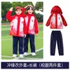 Conjunto de Uniforme Escolar para Niños, Uniforme de Jardín de Infancia, Primavera, Otoño e Invierno, Uniforme de Reunión Deportiva de Clase para Estudiantes de Primaria, Conjunto de Dos Piezas con Chaqueta
