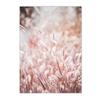 Comercio Exterior Cálido y Romántico Rosa Plantas de Paisaje Hierba Marchita Póster Torre Eiffel Decoración Dormitorio Sala de Estar Pintura Colgante