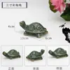 Decoração de Paisagismo para Aquário Ornamentos de Tartaruga Cerâmica Decorações para Tanque de Tartaruga Aquário Artesanato Falso Artificial Esmalte Colorido