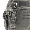 Hebilla Colgante Táctica Multifuncional Giratoria 360 grados Anillo para Colgar Llaves Hebilla Tipo D con Correa MOLLE para Exteriores