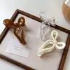 Novo Presilha de Cabelo Grande com Mola Cor de Gel Laço Presilha de Mordida Acessório de Cabeça Elegante Grampo de Cabelo Feminino Presilha de Tubarão de Cabeça