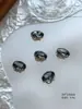 K9 Decoraciones Acabado Huevo de Paloma para Uñas Diamantes de Imitación Ovalados Apilados Coloridos Brillantes Decoraciones de Bola de Diamante para Uñas Venta al por Mayor