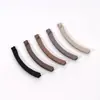 Atacado do Fabricante 11cm Fosco Fashionável Aveludado Mate Alta Resistência Durável Display de Cabelo Várias Larguras Rabo de Cavalo Presilha Banana