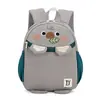 Linda mochila nueva de kínder para niños y niñas, mochila de conejito ligera y versátil para niños de 3 a 6 años