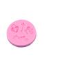 Molde de Silicona para Hacer Decoración de Pastel de Fondant de Chocolate, Cerradura de Jaula de Pájaro Retro con Llave, Molde de Silicona