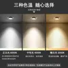 Luz empotrada COB tipo nariz de elefante, lámpara de techo de ángulo ajustable, plafón para sala de estar en casa, foco LED para lavado de paredes comercial para tiendas