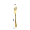 Amazon Vajilla de Acero Inoxidable Patrón Nuevo Juego de Cuchillo, Tenedor y Cuchara de Gama Alta para Restaurantes Occidentales, Lujo Ligero y Juego de Lujo de Gama Alta