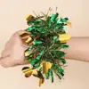 Flor de Pulso para Dança de Jardim de Infância Decoração de Pulseira para Apresentação do Dia das Crianças Lantejoula Flor de Cabeça para Evento Esportivo