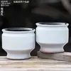 Maceta Creativa de Cerámica para Suculentas de Balcón Hogareño, Maceta Grande de Arcilla para Pothos, Orquídea, Planta Verde, Maceta de Diámetro Grande