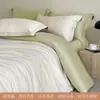 Funda de edredón de algodón de fibra larga Clase A de alta gama, pieza única, 100% algodón, funda para cama individual 150X200X230 cm