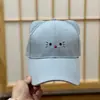 Boné de Baseball Macio Bordado 3D de Orelha de Gato Doce e Fofo para Mulheres, Proteção Solar ao Ar Livre, Boné de Bico de Pato Emagrecedor, Estilo Coreano