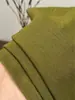 Camiseta de manga corta para mujer con pequeñas mangas acampanadas, nuevo modelo 2026, corte ajustado, elegante, versátil para ir al trabajo, con un pequeño cuello mao que ciñe la cintura