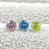 Aretes de Titanio F136 con Garras y Circonita 5A Aretes de Titanio G23 con Garras y Circonita Studs para Nariz Studs para Labio Studs Cocleares con Diamantes