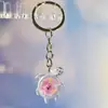 Lindo Hecho a Mano DIY Cangrejo Tortuga Delfín Bolsa Colgante de Joyería Unisex Moda Llavero Personalizado
