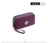 Bolso Clutch para Mujer 2025 Nuevo Estilo Coreano Monedero Gran Capacidad Tres Capas Cierre Cremallera Largo Bolso para Teléfono Móvil Clutch Billetera