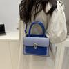 Diseño de Nicho, Bloques de Color Elegantes, Nuevo 2026 Verano Hebilla de Cierre Bolso Cruzado de Hombro Pequeño Cuadrado
