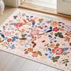 Alfombra de Flores Transfronteriza de Amazon Baño Absorbente de Agua Resistente a la Suciedad Alfombra para Pies Hogar Fácil de Cuidar Felpudo Etiquetado